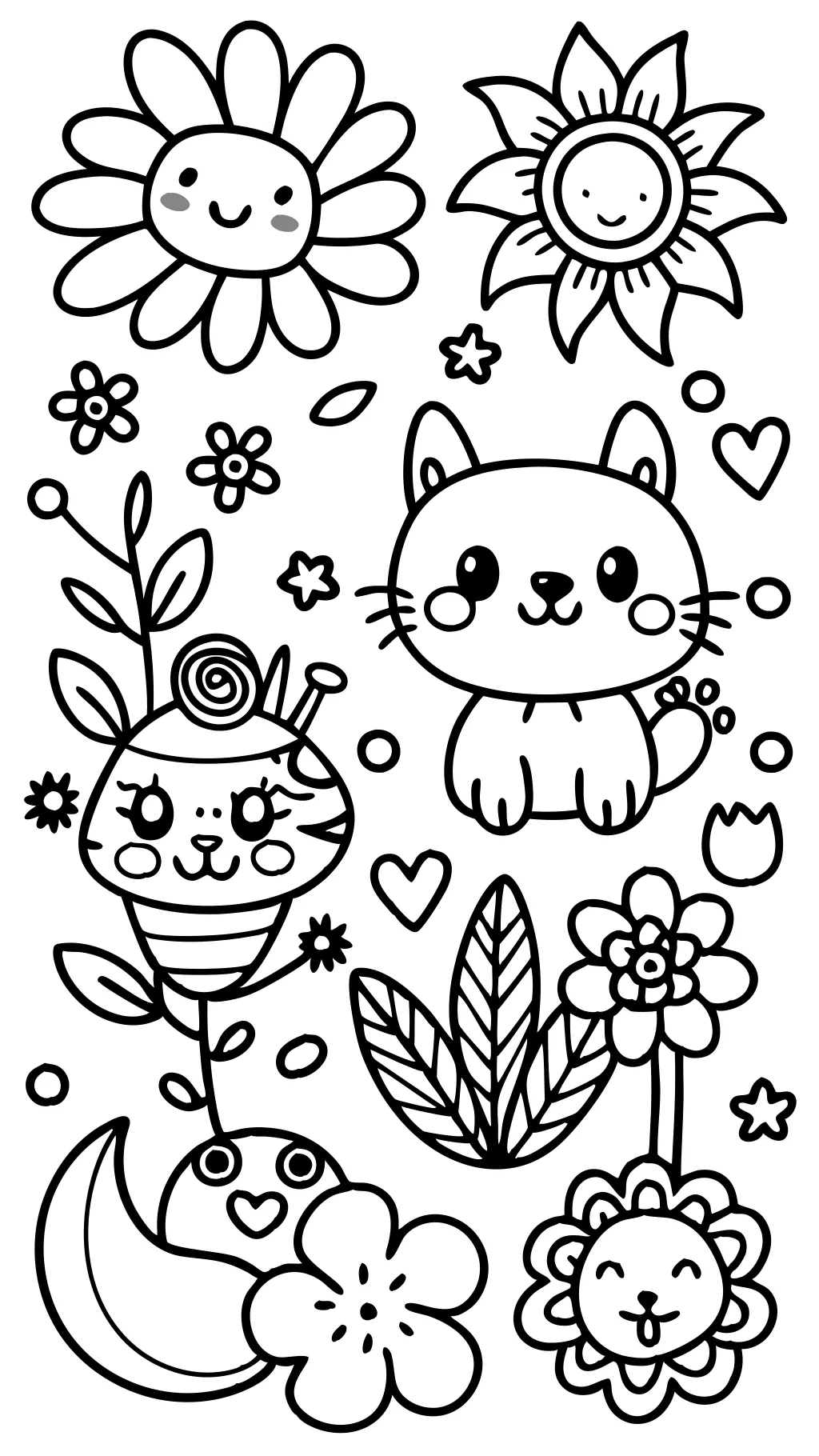 doodle coloring pages printable